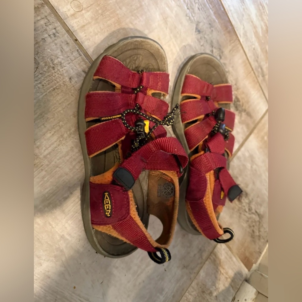 Keen Red Newport Sport Sandals US Size 2